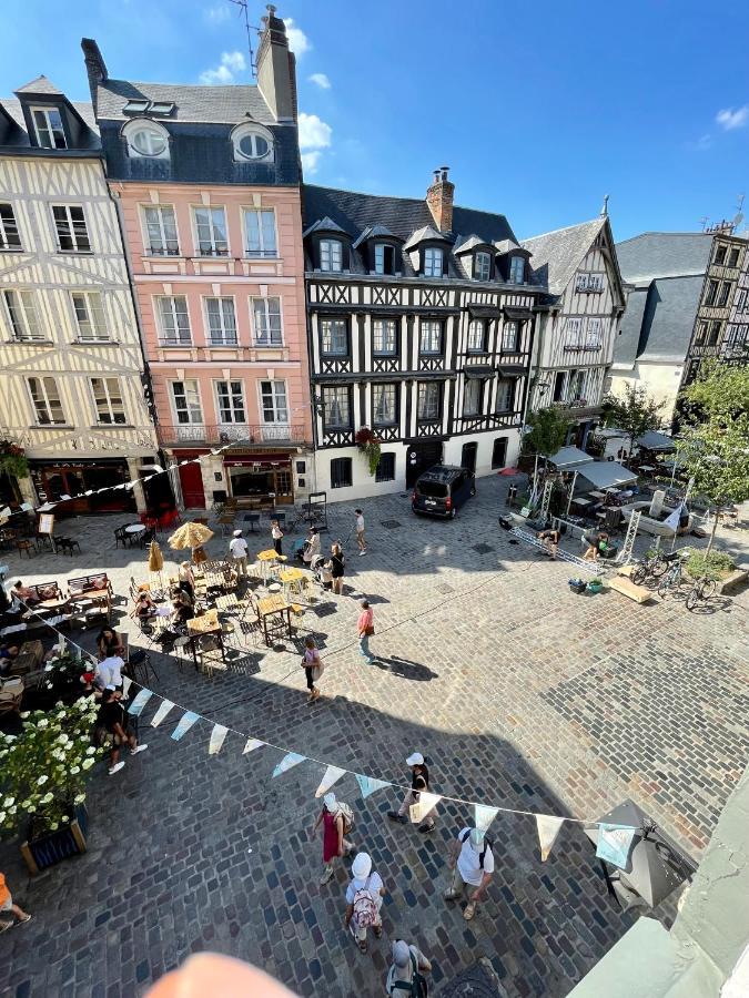 Ferienwohnung Le 1731, Rouen Coeur D'Histoire, Superbe Duplex Exterior foto