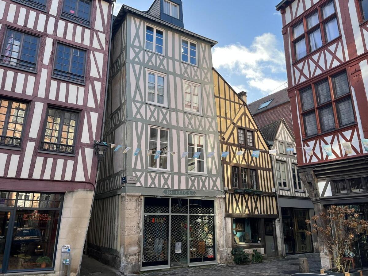 Ferienwohnung Le 1731, Rouen Coeur D'Histoire, Superbe Duplex Exterior foto