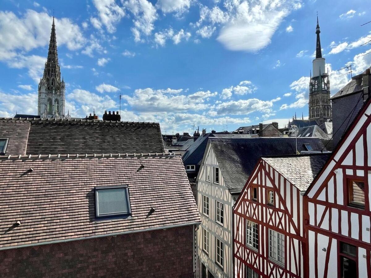 Ferienwohnung Le 1731, Rouen Coeur D'Histoire, Superbe Duplex Exterior foto