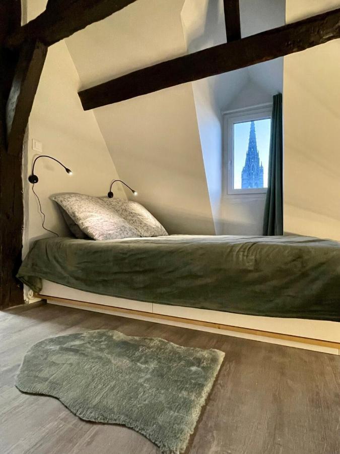 Ferienwohnung Le 1731, Rouen Coeur D'Histoire, Superbe Duplex Exterior foto