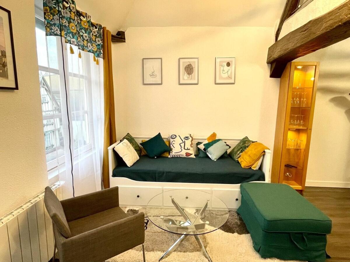 Ferienwohnung Le 1731, Rouen Coeur D'Histoire, Superbe Duplex Exterior foto